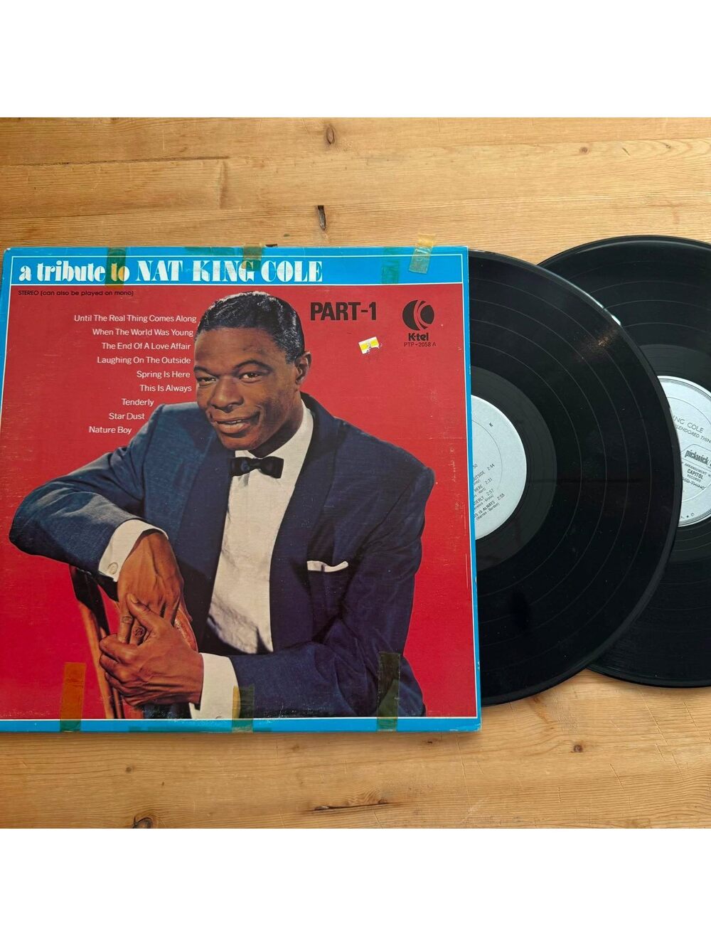 Various - A Tribute to Nat King Cole Part 1 33rpm VG+ VR28